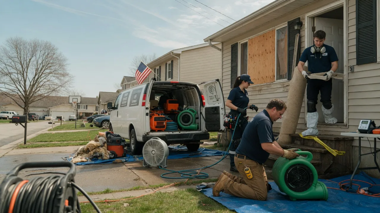 Water Damage Restoration in Eielson Afb, AK near me